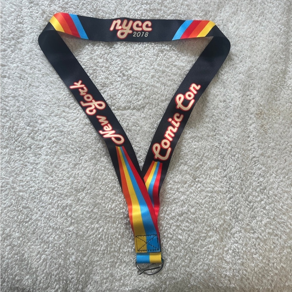 NYCC 2018 Retro Style Lanyard